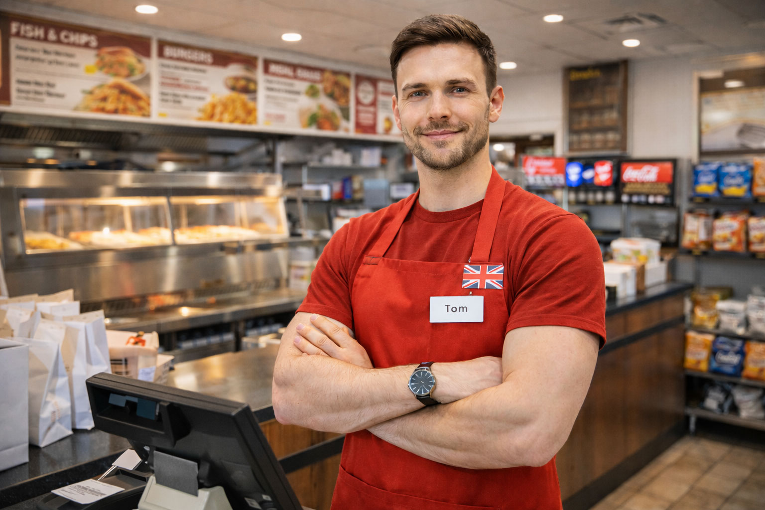 Business owner reviewing unsecured loan options